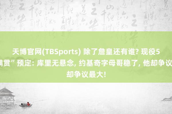天博官网(TBSports) 除了詹皇还有谁? 现役5大“满贯”预定: 库里无悬念， 约基奇字母哥稳了， 他却争议最大!