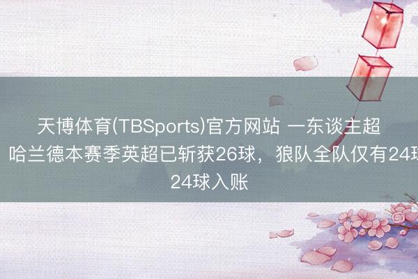 天博体育(TBSports)官方网站 一东谈主超一队！哈兰德本赛季英超已斩获26球，狼队全队仅有24球入账