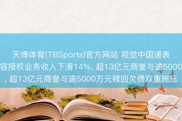 天博体育(TBSports)官方网站 视觉中国递表港交所: 2025年中枢内容授权业务收入下滑14%， 超13亿元商誉与逾5000万元赎回欠债双重施压